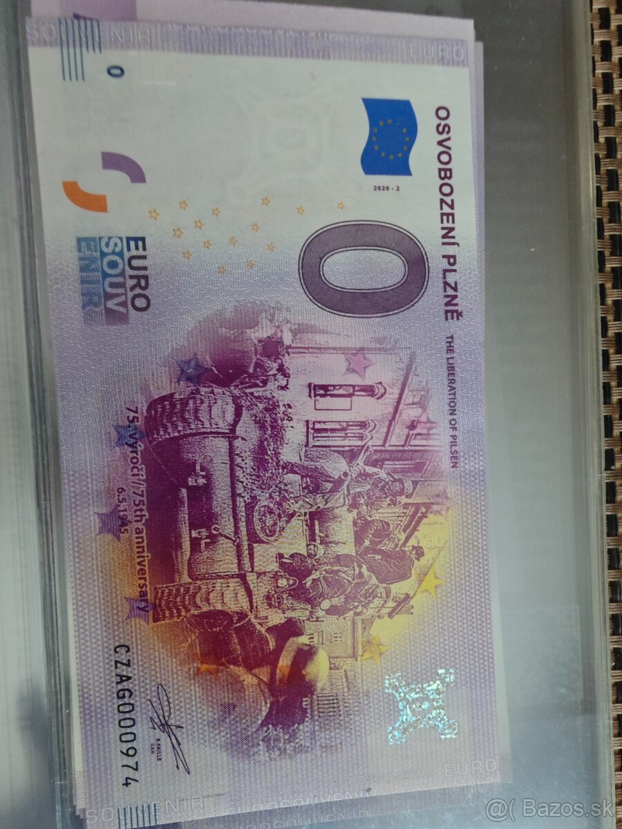 0€ bankovky CZ - 7