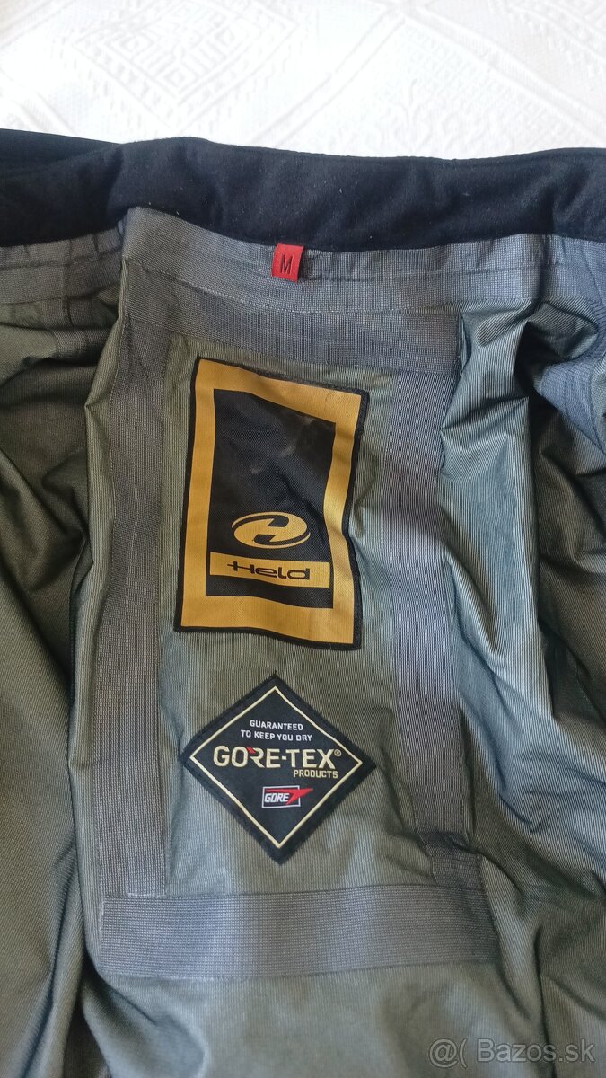 HELD 2-dielna moto kombineza koza / textil goretex, vel. M - 7