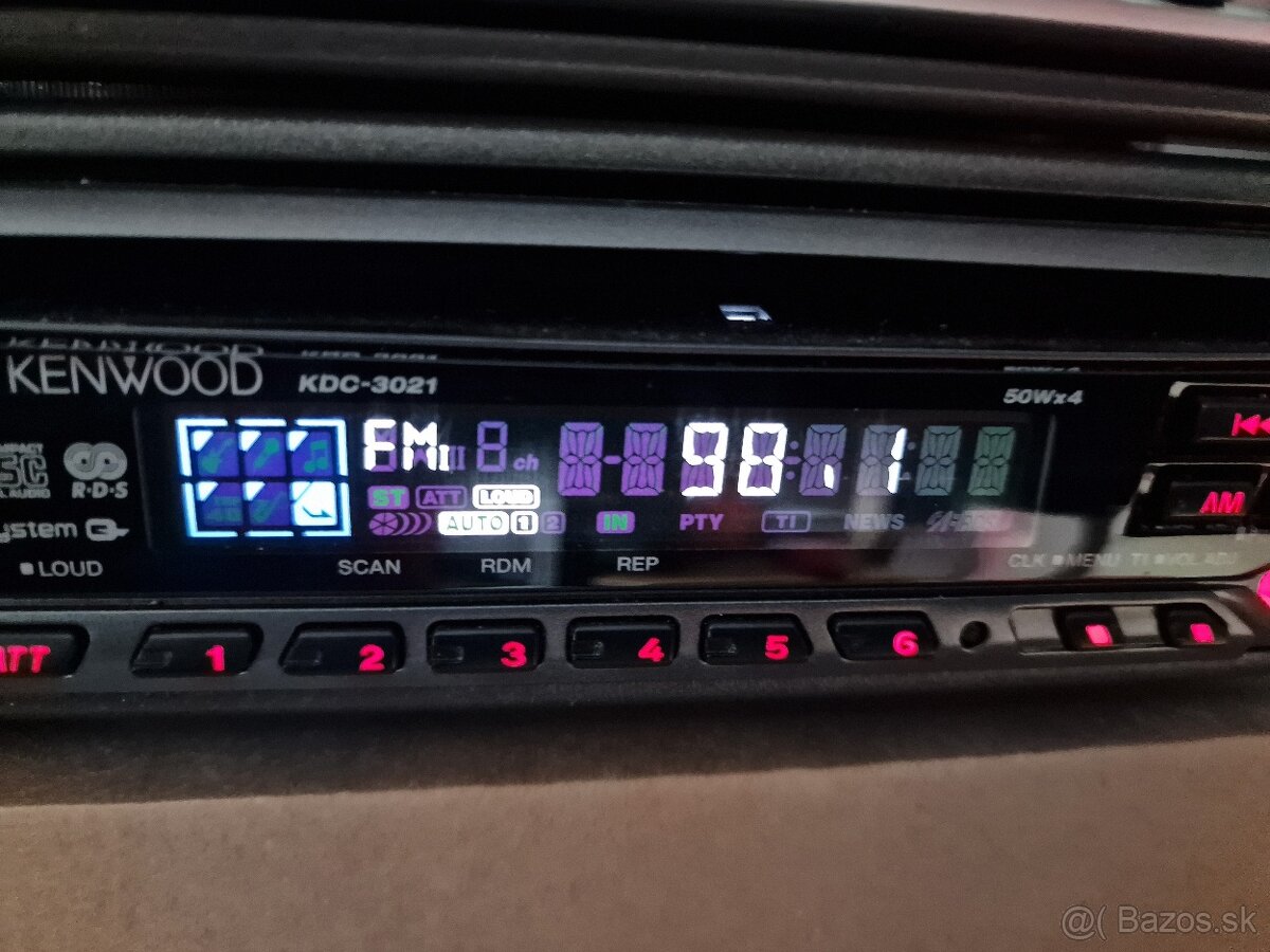 4x CD autorádia Kenwood - 7