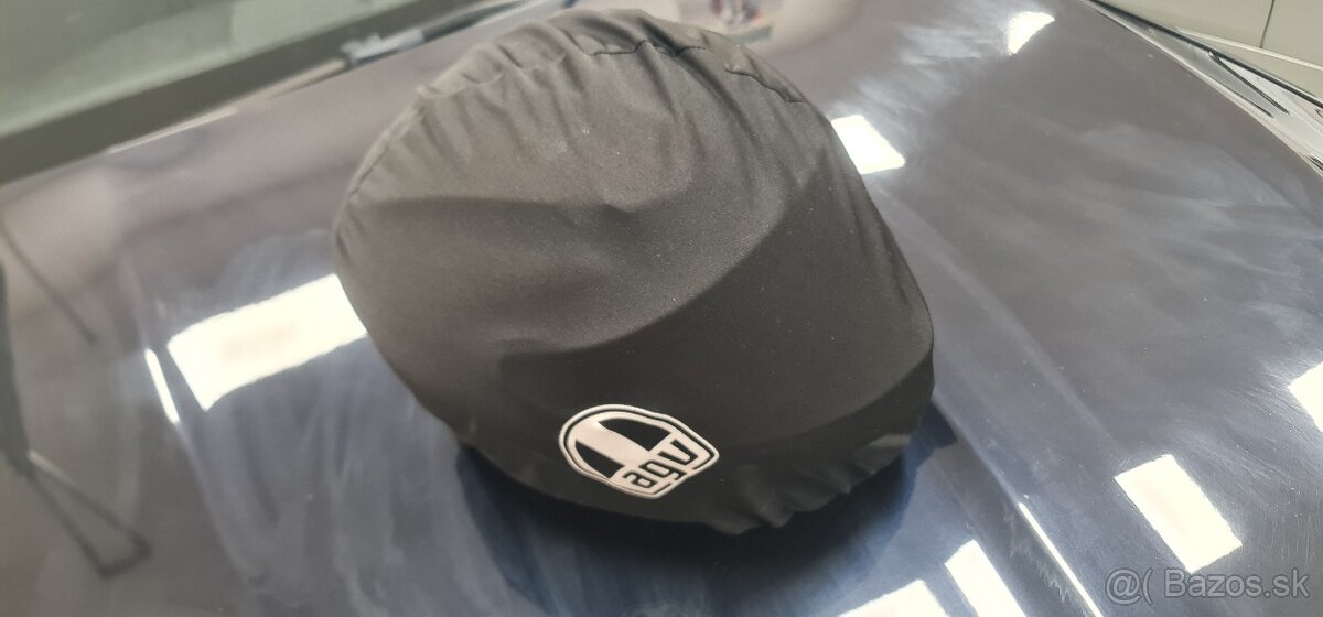 Prilba AGV K6 Hyphen Black Red White - 7