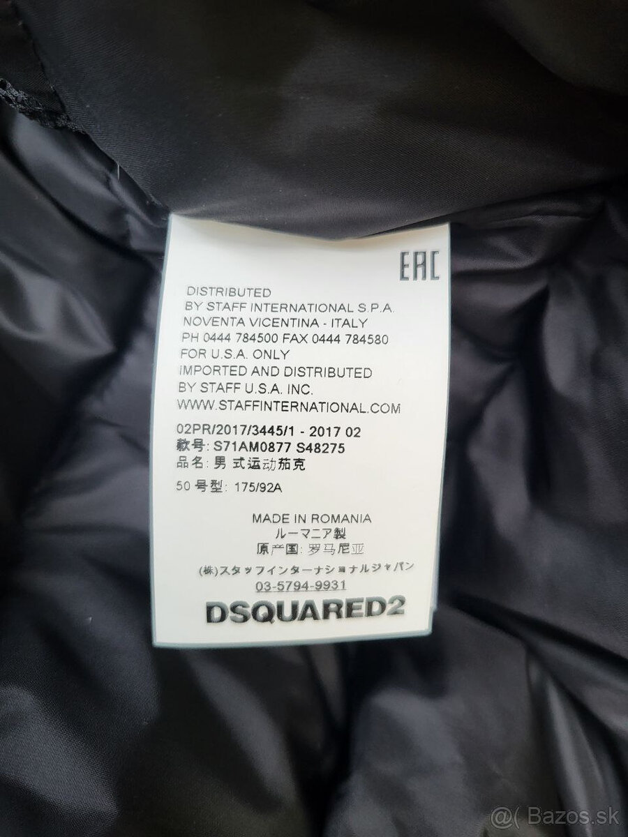 Dsquared2 Ski bunda. 100% original - 7