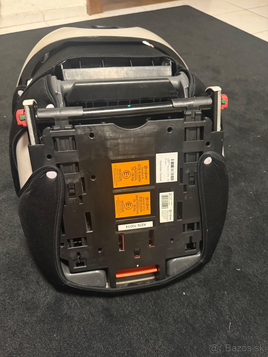 Predám autosedacku Cybex Solution X-fix (Eclipse) - 7