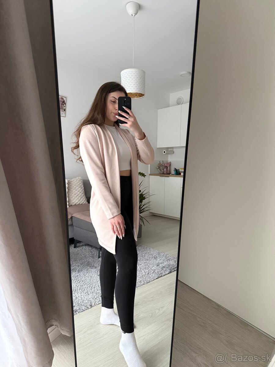 Bledoružový kardigán - 7