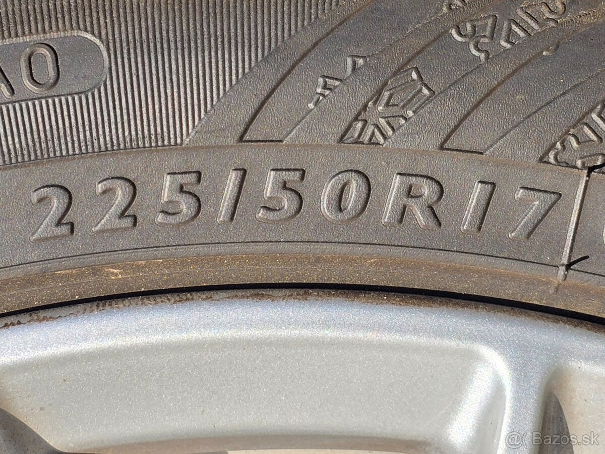 Zimná sada AUDI - R17 - 5x112 - 225/50R17 - 7