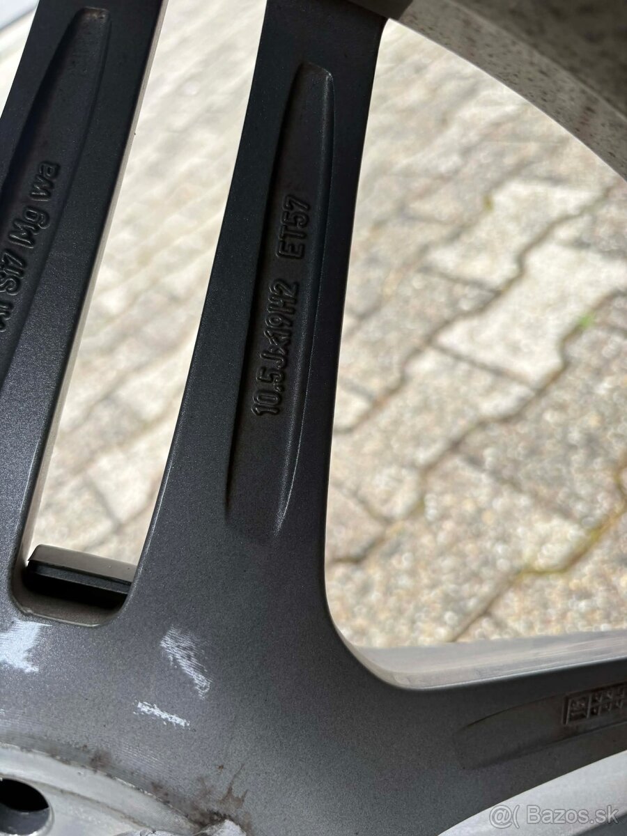 AMG R19 disky 5x112 + letné pneu Pirelli - 7