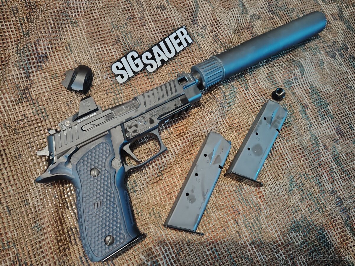 Sig Sauer P226 ZEV + kolimátor Romeo1PRO / 9mmLuger / SAO - 7