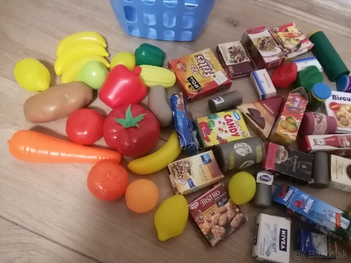 Nákupný košík, Pokladňa, tovar do obchodu - 7