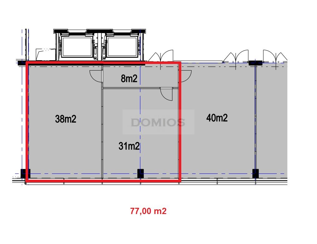 Klimatiz. kancel. celok (77,00 m2, 2k, parking, KE-St.m.) - 7