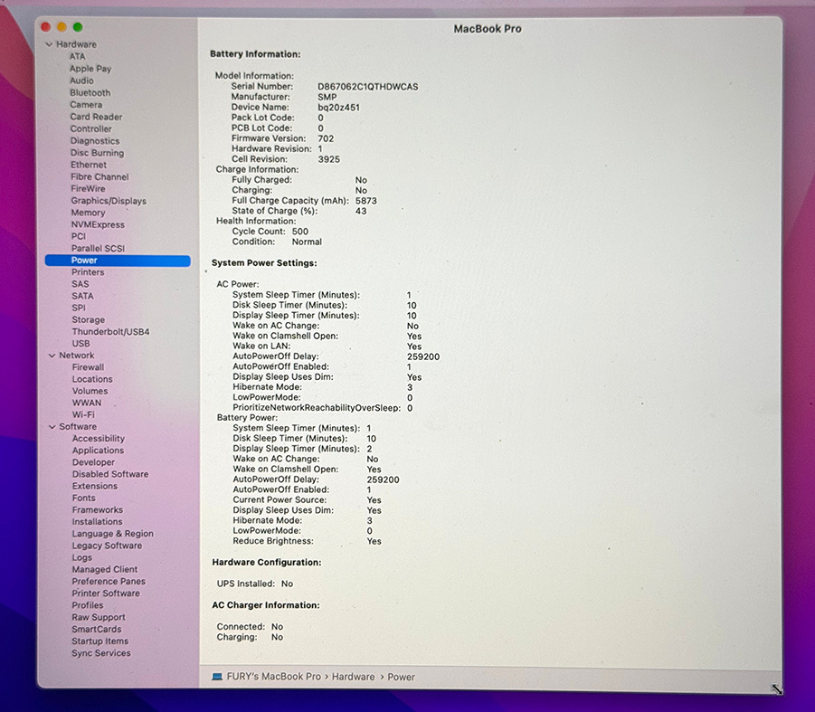 Predám MacBook Pro 15,4-2,7GHz-4core-Intel i7-16GB-500GB - 7