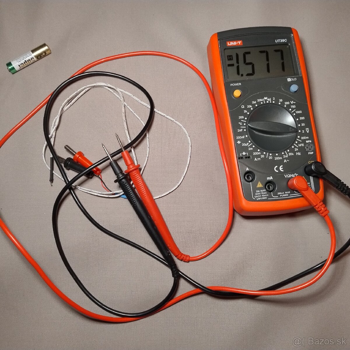 Uni-T UT39C - multimeter - Nový - 7