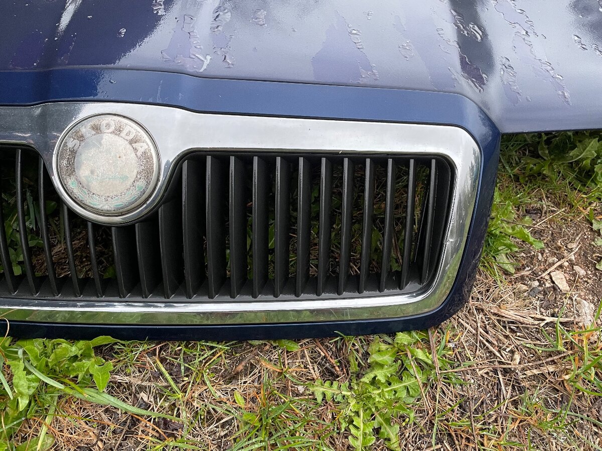 Octavia 1 , kapota , maska, predny naraznik, farba 9460 - 7