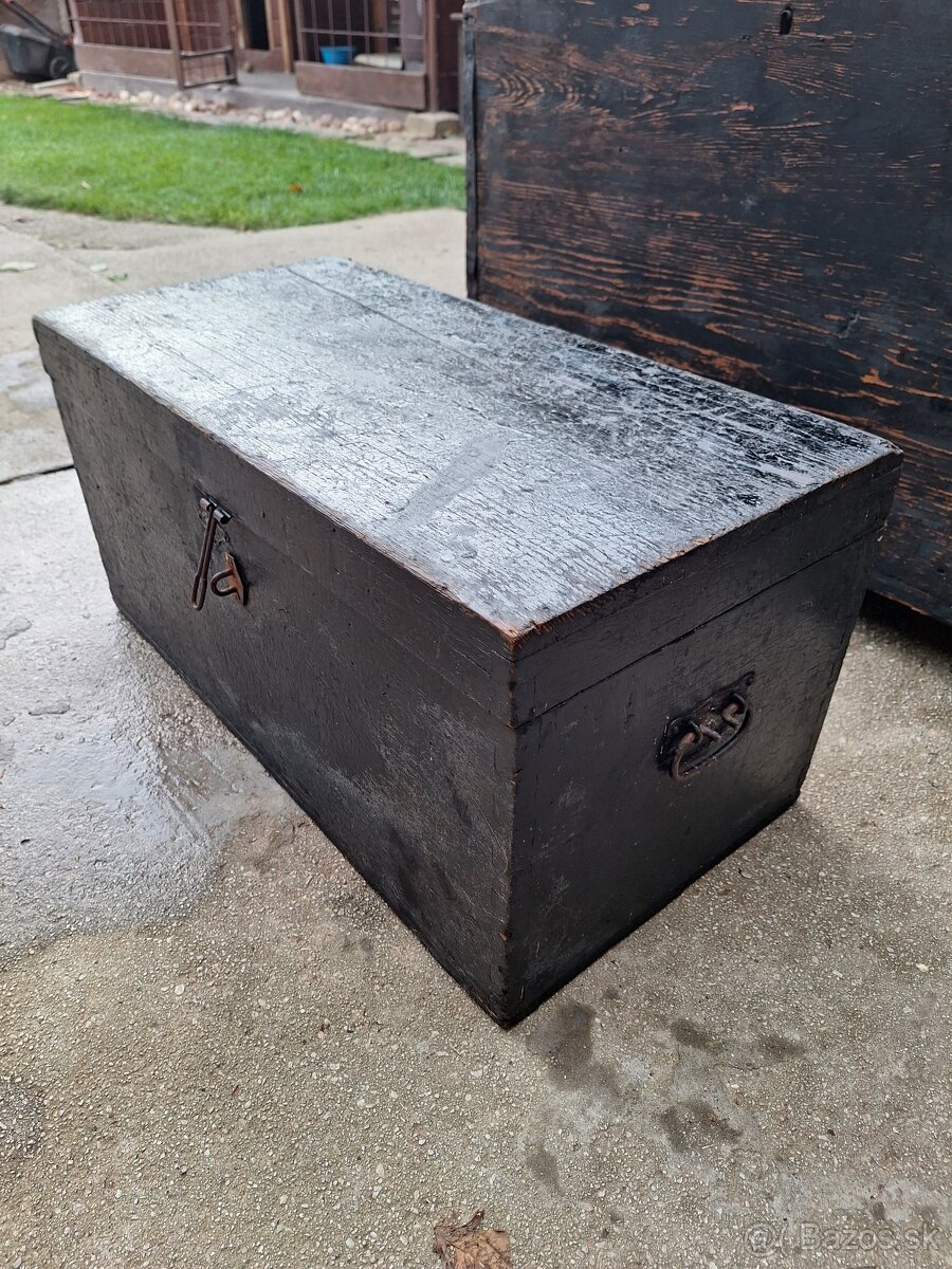 Stará drevenna truhlica - 7