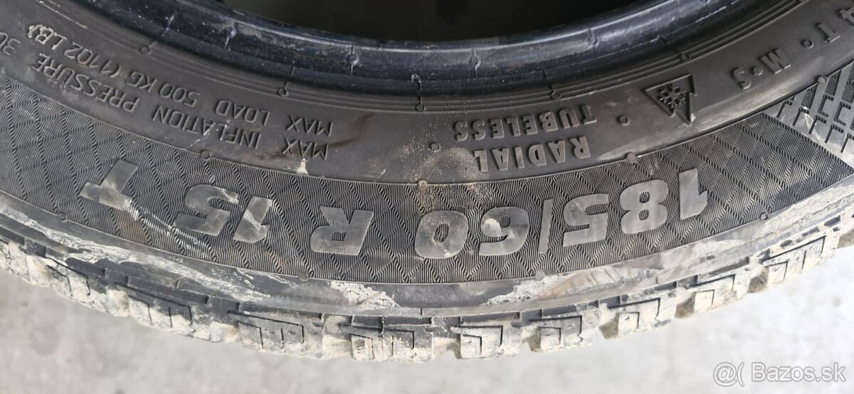 Zimne pneumatiky 185x60 R15 - 7