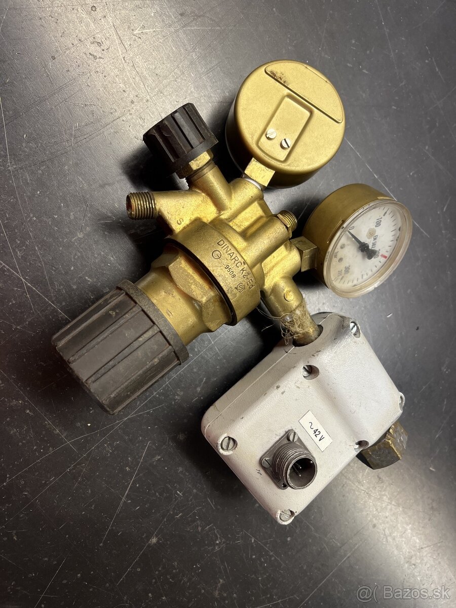 zvaračka co2 regulátor tlaku, ohrev - 7