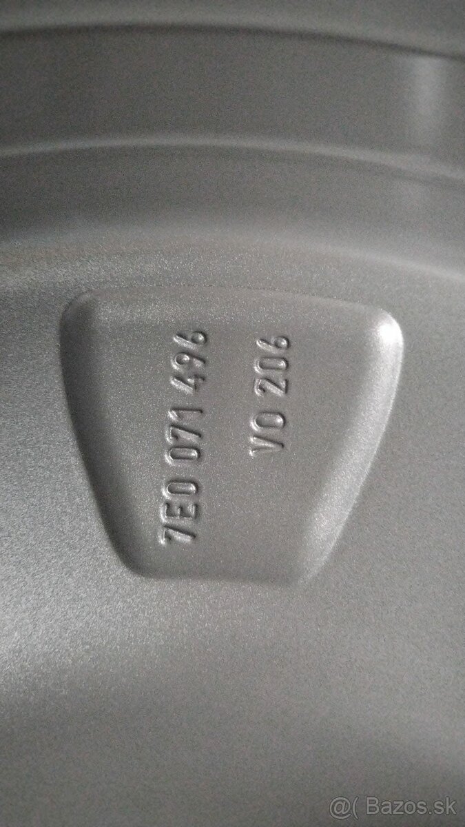 Alu 5 x 120 16" originál VW + pneu. - 7