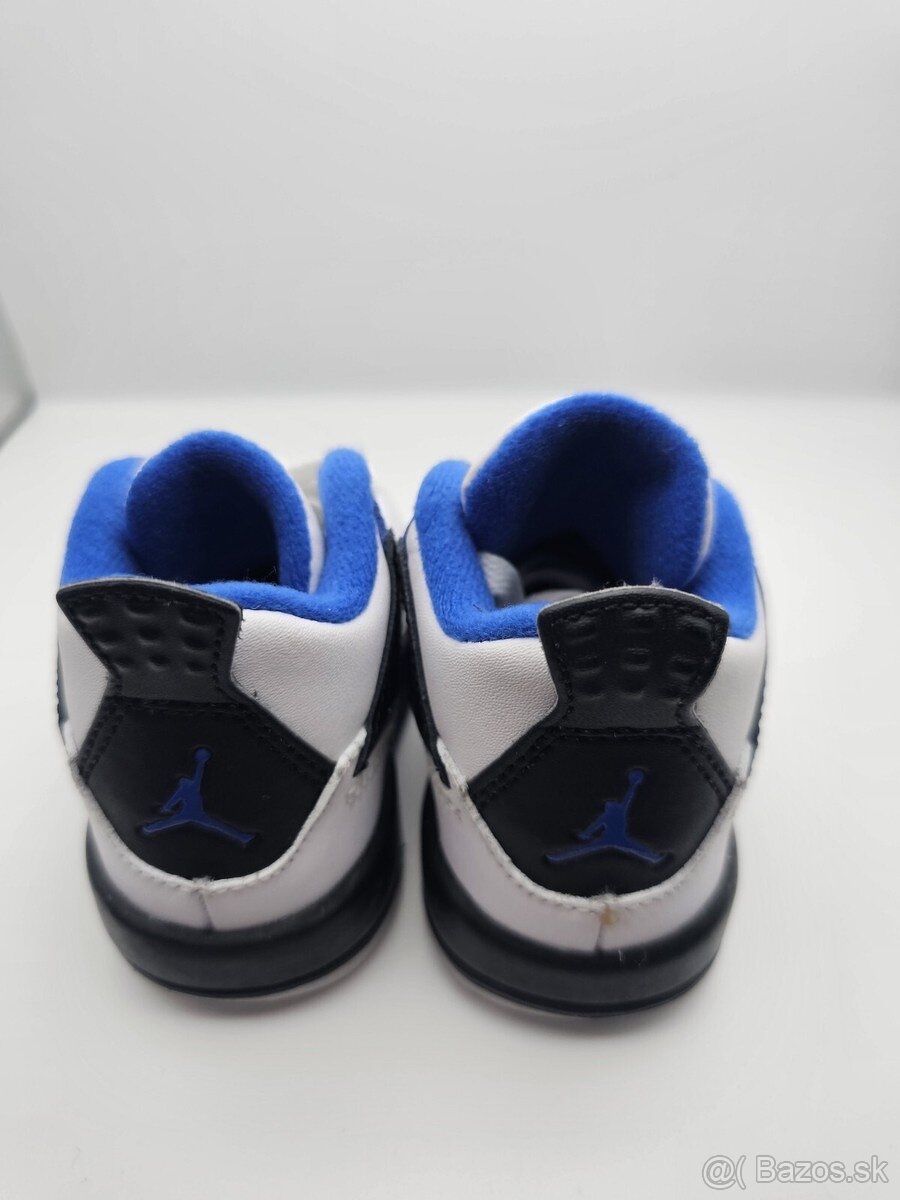 Jordan Retro 4 dedské Blue - 7