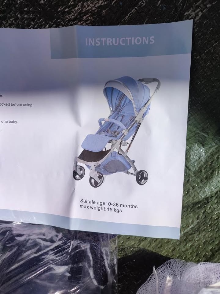 Nový sportovní kočárek (šedo-zelený) - 7