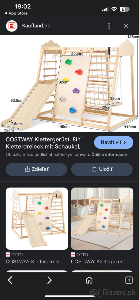 Preliezky costway interiérové - 7