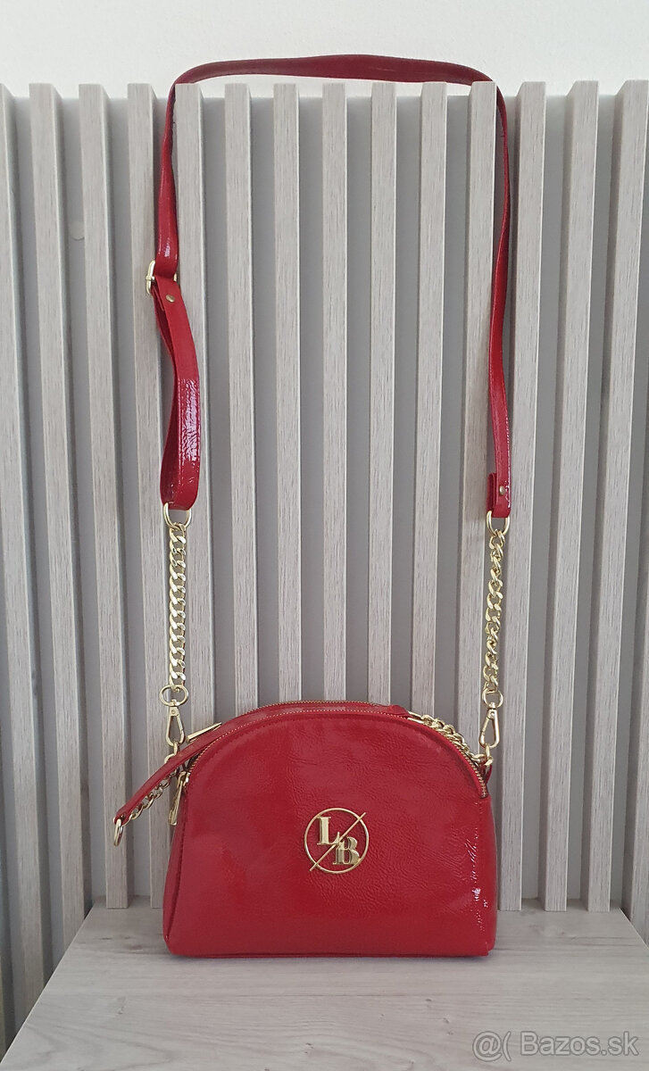 Nová červená LB kabelka - 7