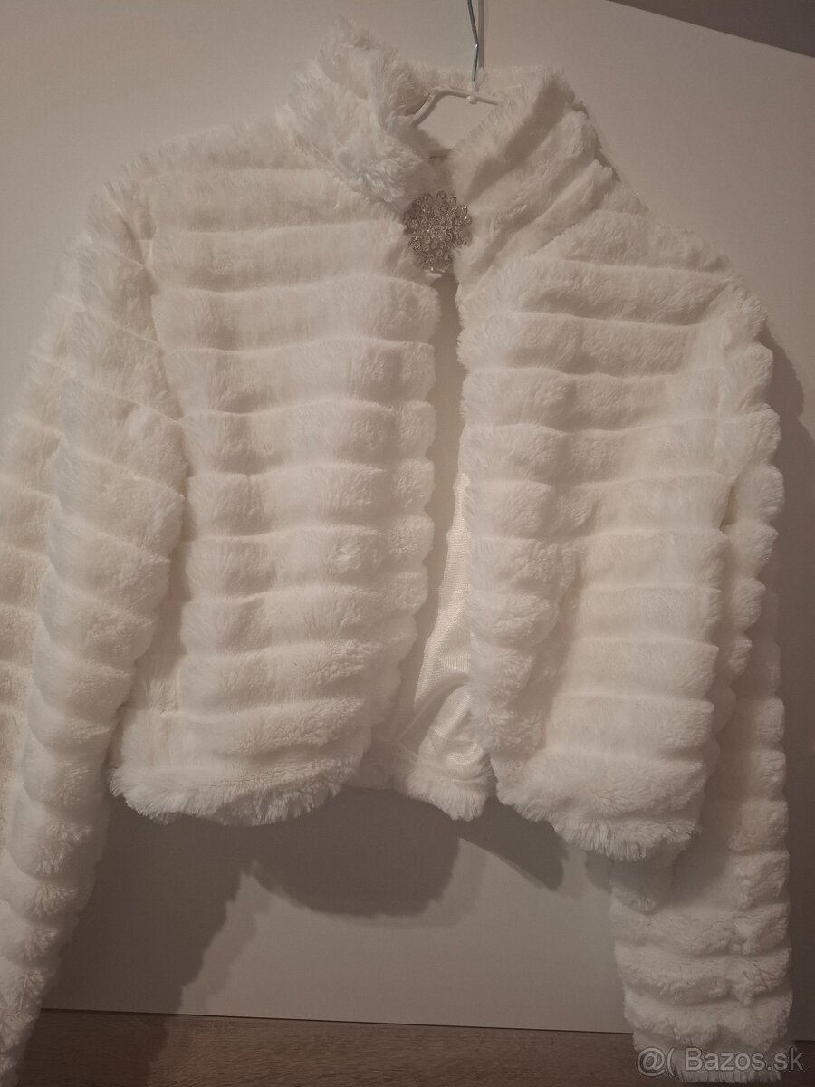Svadobné šaty Svadobný kabátik (kožúšok) - 7