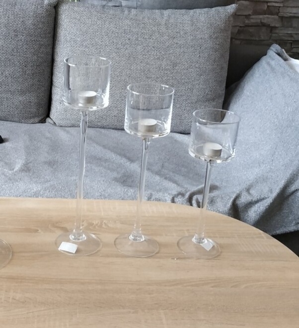 svadobna vyzdoba svietniky 30,35,40 cm - 7