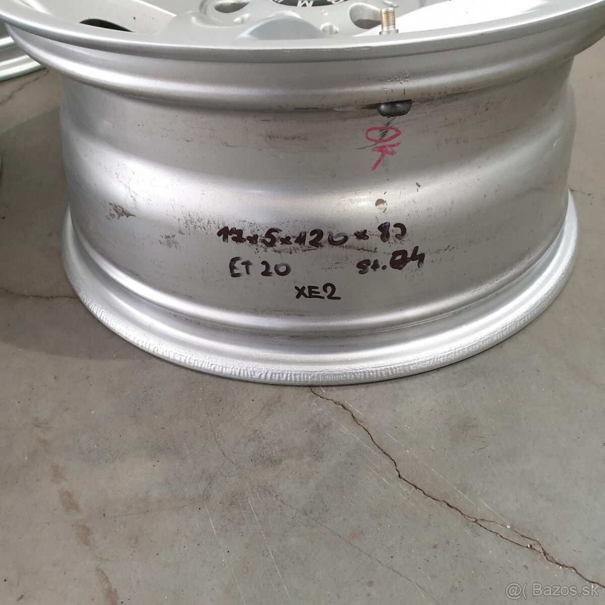 Hliníkové BMW disky 5x120 R17 8J ET20 - 7