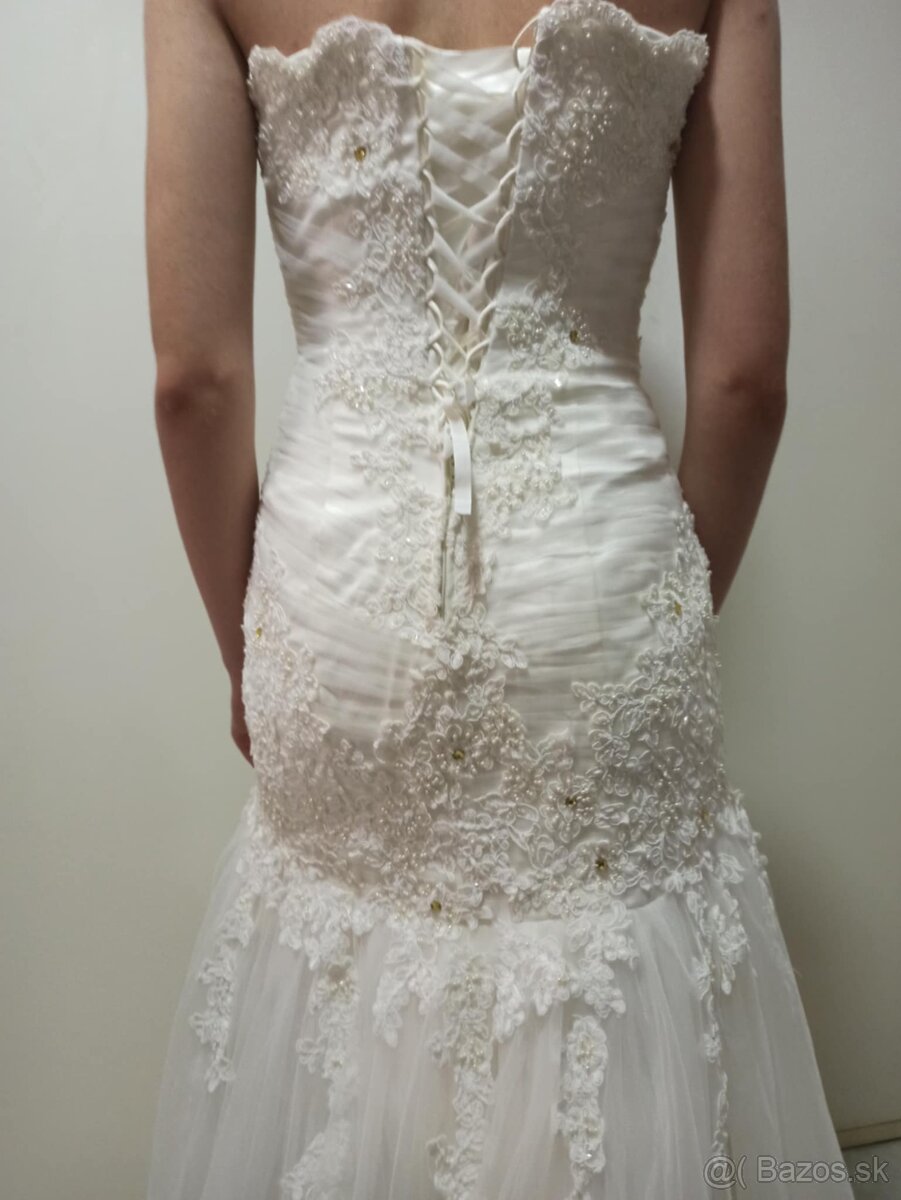 Svadobné šaty č.36 S - 7