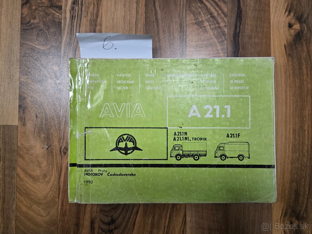 Katalogy náhradných dielov TATRA - AVIA - 7