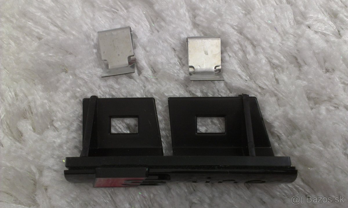 MIX AUDI SLINE PREDNE ZADNE CIERNE STRIEBORNE - 7