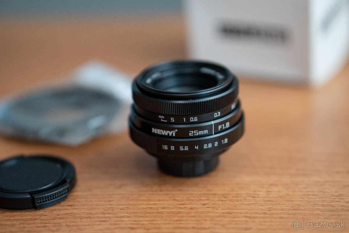 Objektív Fujian 25mm f/1.8 - 7