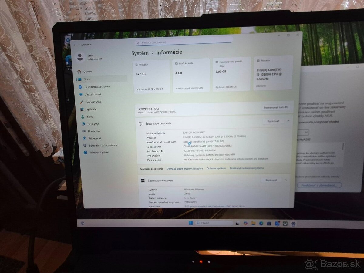 NTB ASUS FullHD 17.3 - 7