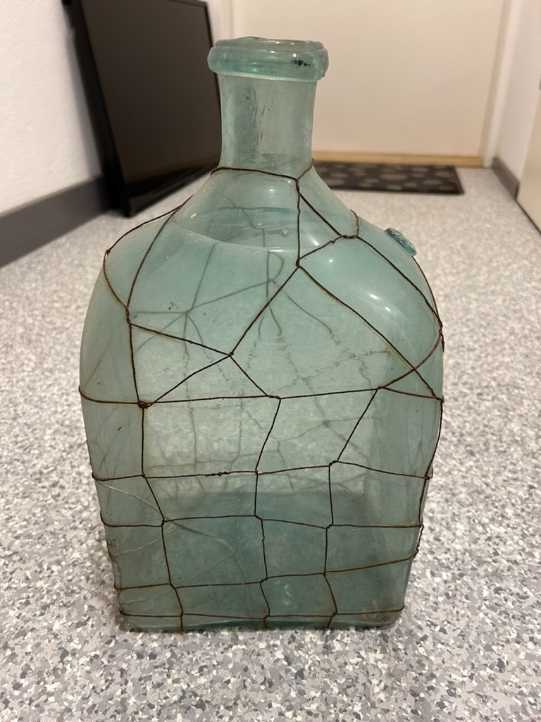 Starožitné fukane fľaše - 7