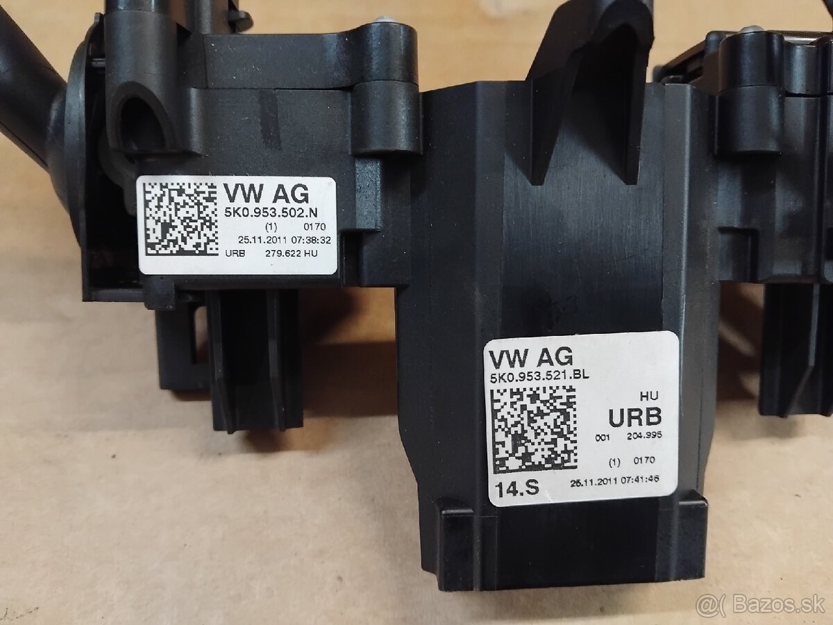 páčky pod volant Superb 2, Octavia 2 - 7