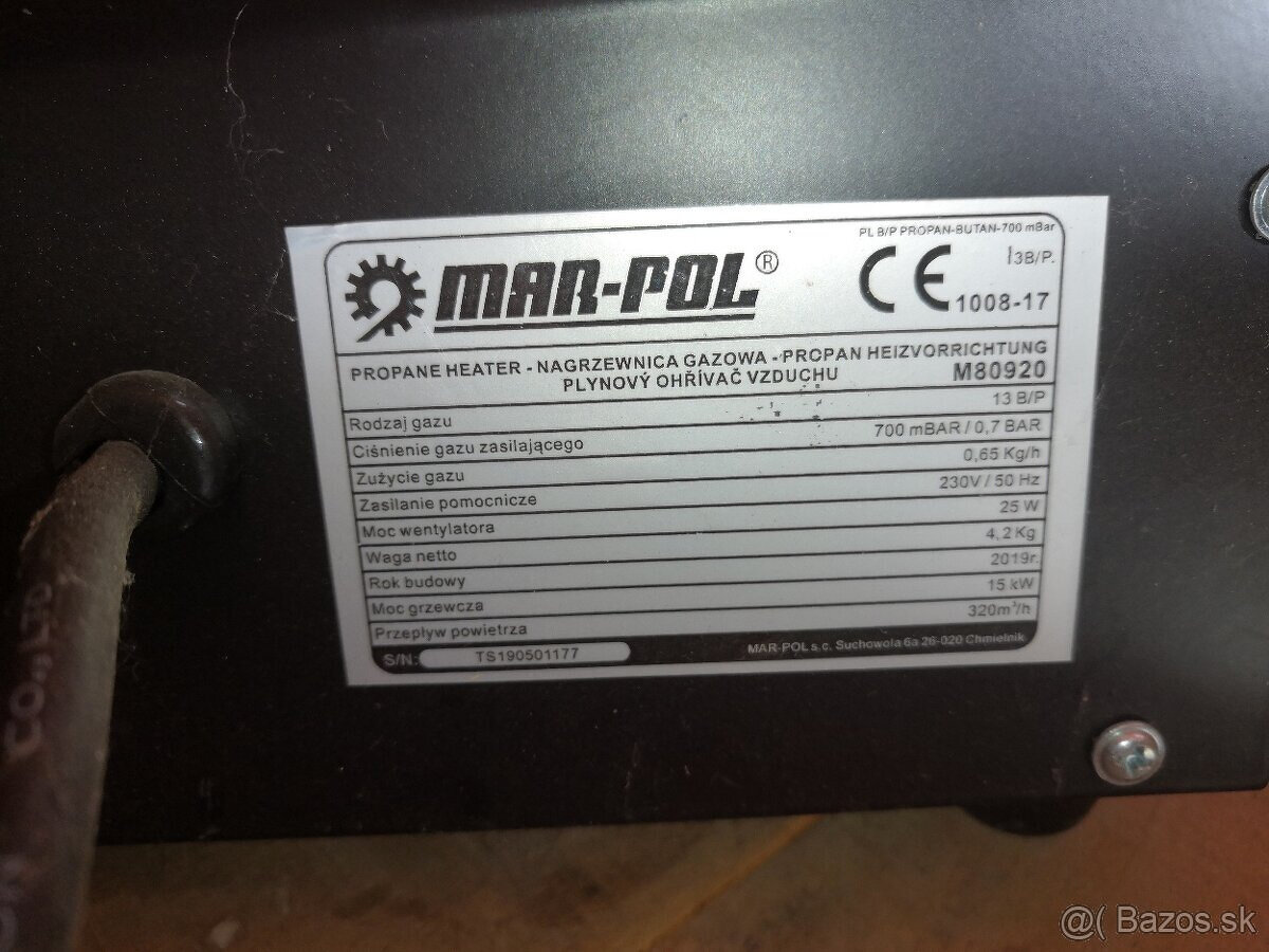 Predám plynový ohrievač - 7