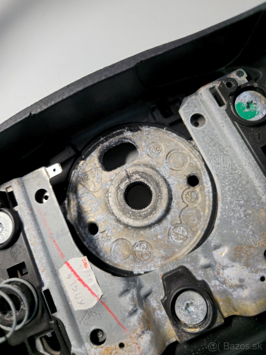 Originál VW t4 kožený volant Caravelle Multivan Transporter - 7