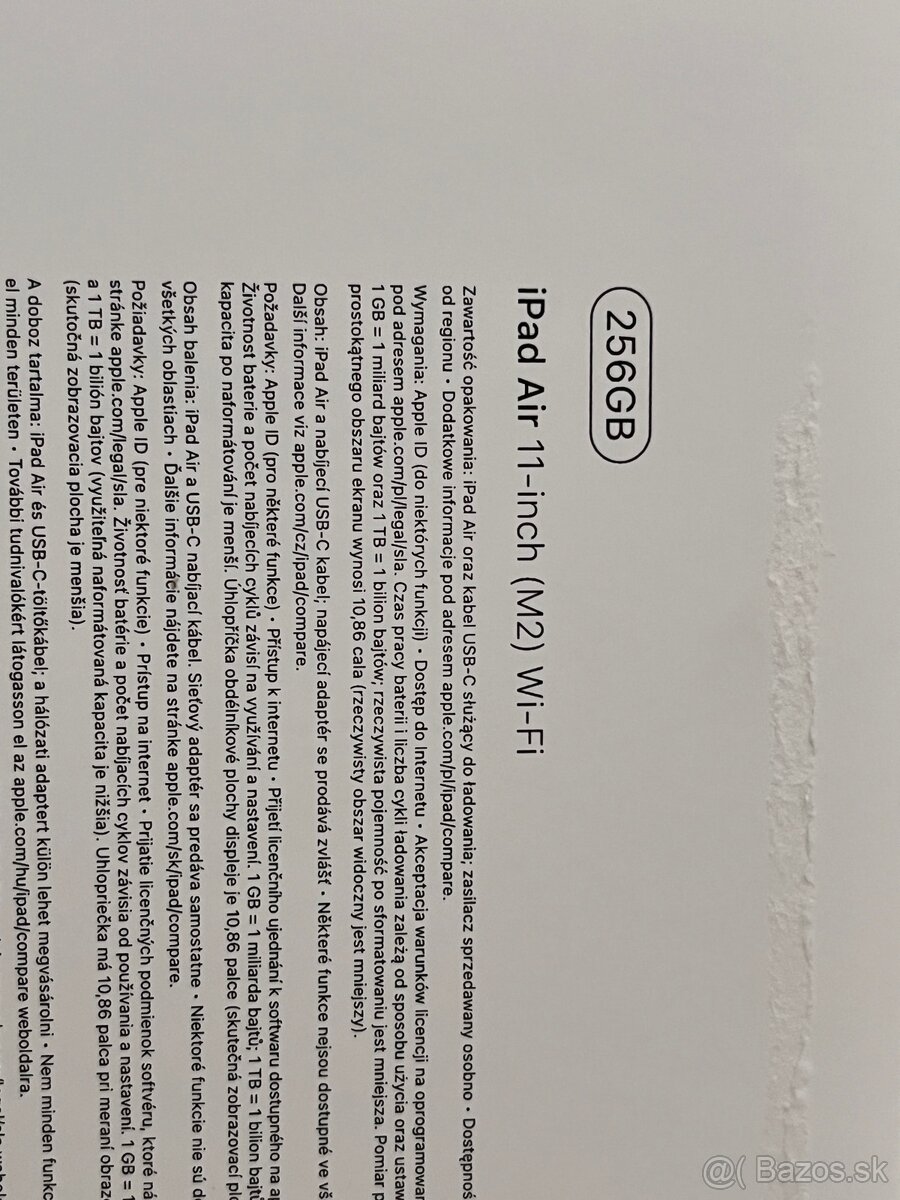 Ipad air 11, M2, 256GB, 2024 - 7