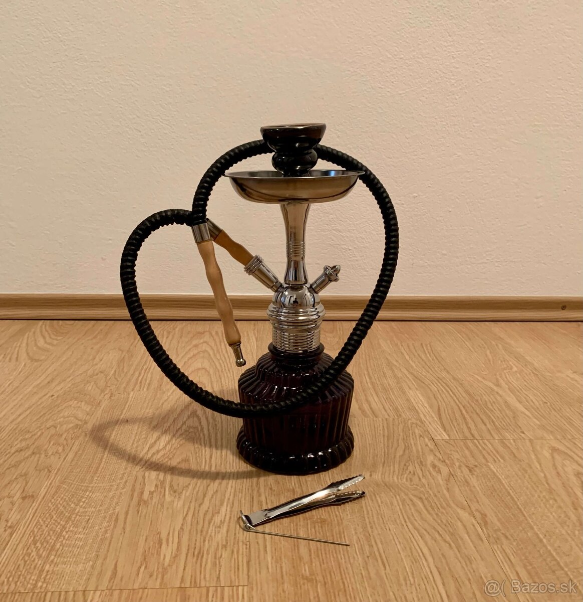 Vodná fajka Dutch 33cm modrá - 7