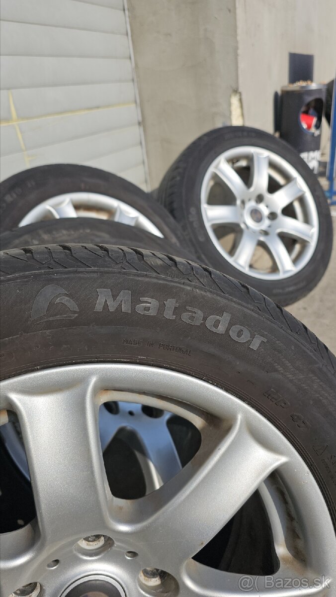 Letná sada BMW 5x120 + 205/55 R16 - 7