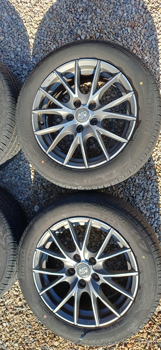 5x112 r16 + letné 205/55 16 Pirelli - 7
