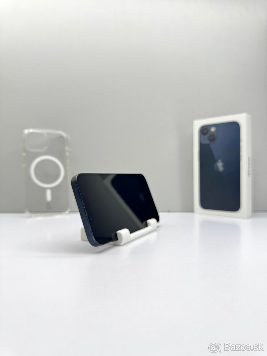 iPhone 13 128GB MIDNIGHT NOVÁ BATÉRIA 100%+PRÍSLUŠENSTVO - 7