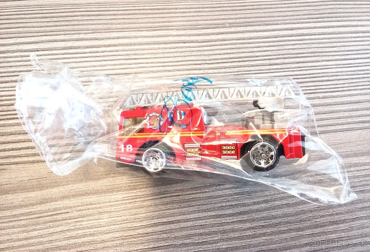 sada 6 ks autíčok požiarnici - 7