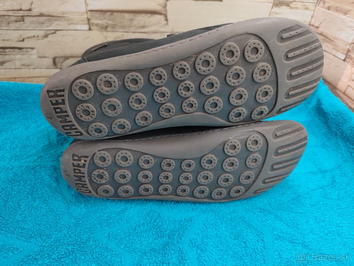 Camper 40 - dámske kožené čižmy - 7