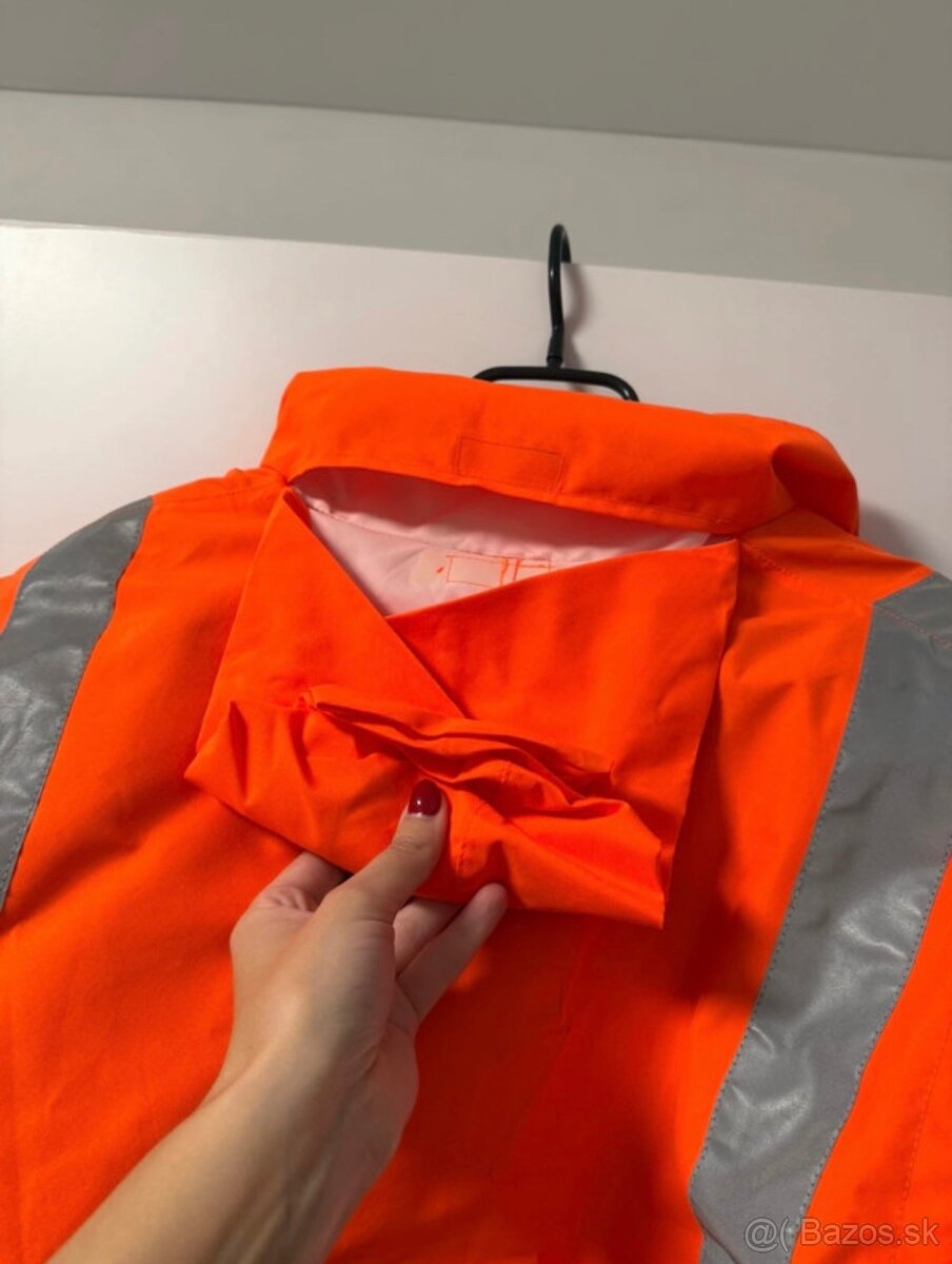 Výstražná pracovná bunda Rempo - 7