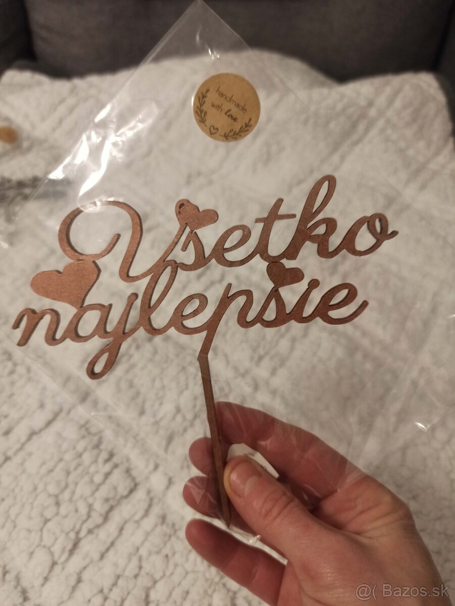 Zápich na tortu 50,60,70 - 7