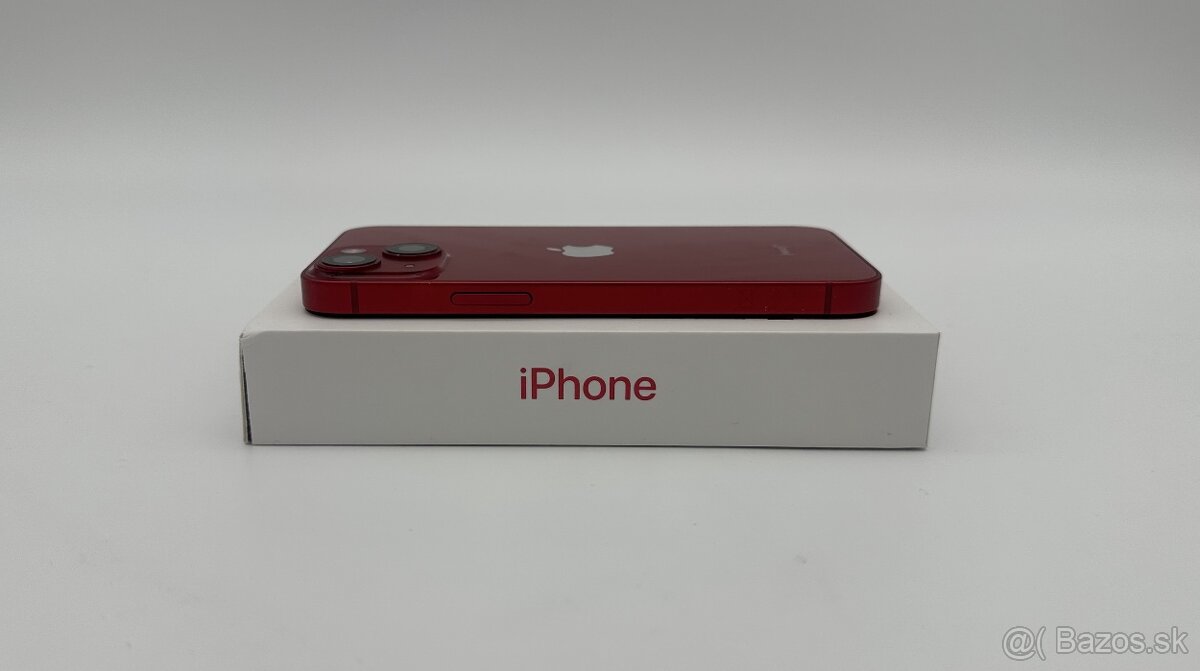 iPhone 13 Mini 128GB Red (100% Batéria) + ZÁRUKA - 7