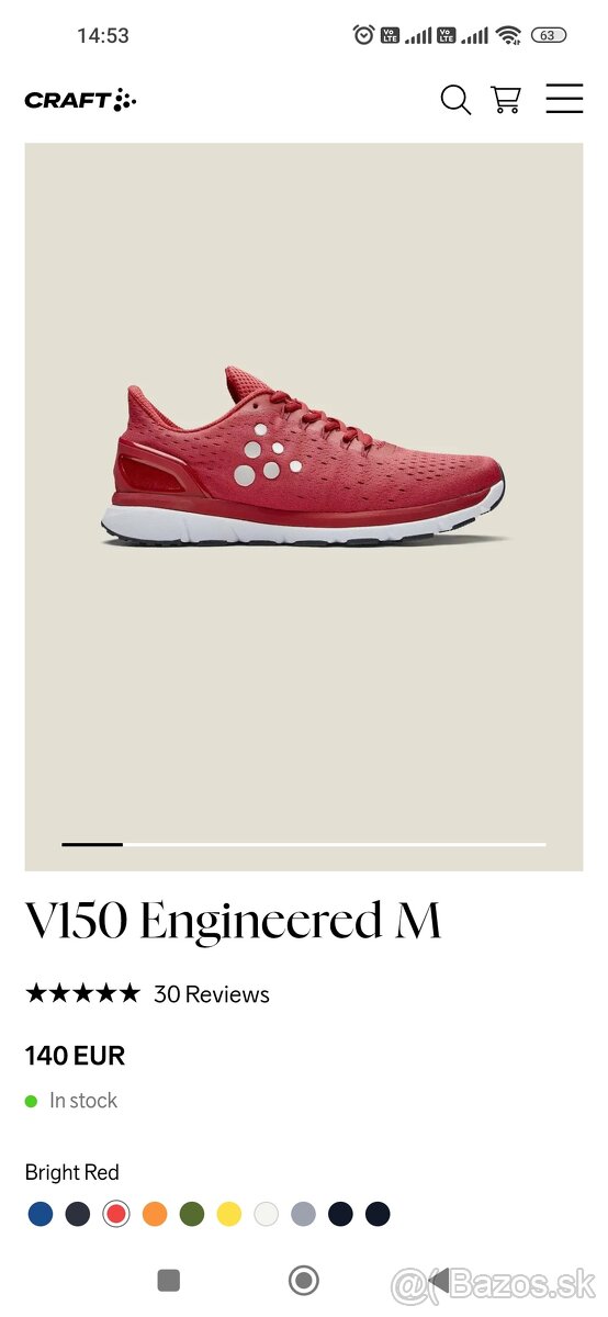 Bežecké tenisky Craft veľ.44 - 7