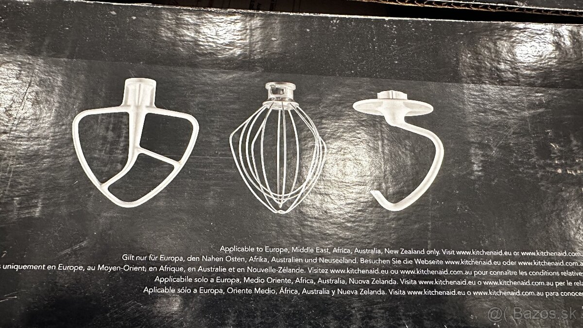 nový Kuchynský robot 5KSM125 4,8 l, matná čierna - 7