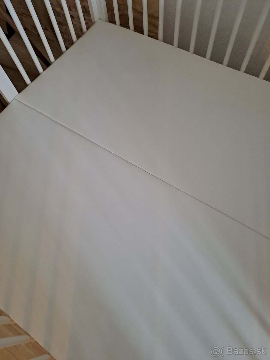 Biela ohradka na kolieskach - 7