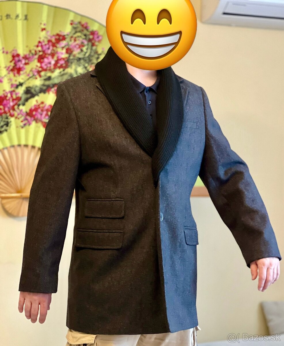 Pansky vlneny kabat - L - 7