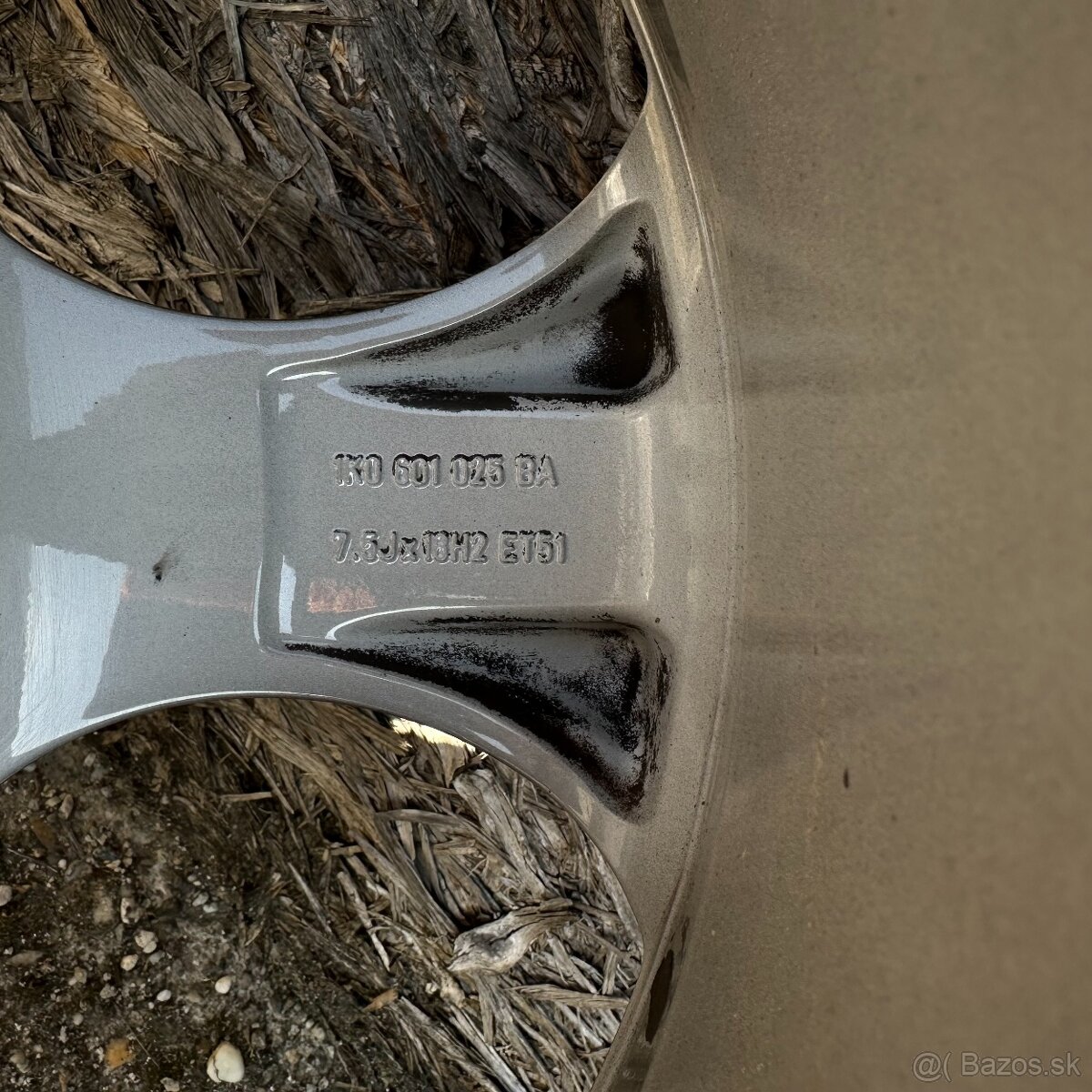 Originál VW GTI disky R18 + letné pneu - 7